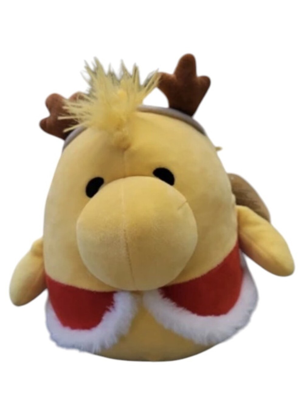 WOODSTOCK 🦌 Reindeer Christmas Peanuts Holiday Edition Squishmallow NWT